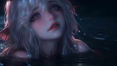 战锤色孽水中人鱼公主