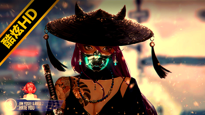 鬼面忍者女~（高能酷炫版）