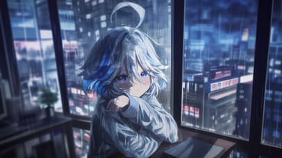 芙宁娜/唯美可爱忧郁少女