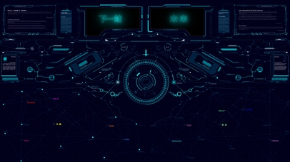 【原创】炫酷科技 飞船座舱