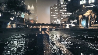 下雨的街道