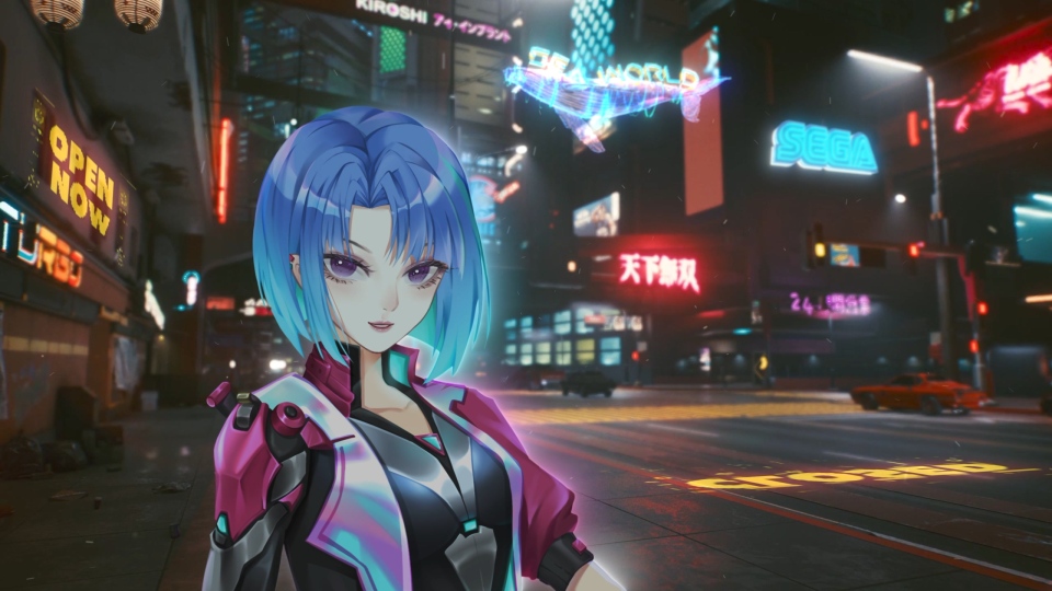 王者荣耀 kpl东方镜赛博朋克