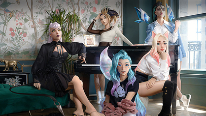 古典KDA女团~【唯美清新版】