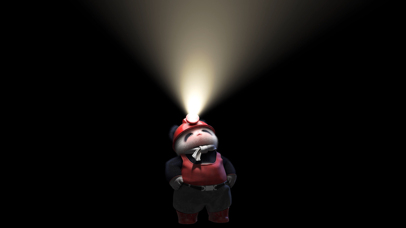 熊非熊探照灯开灯壁纸