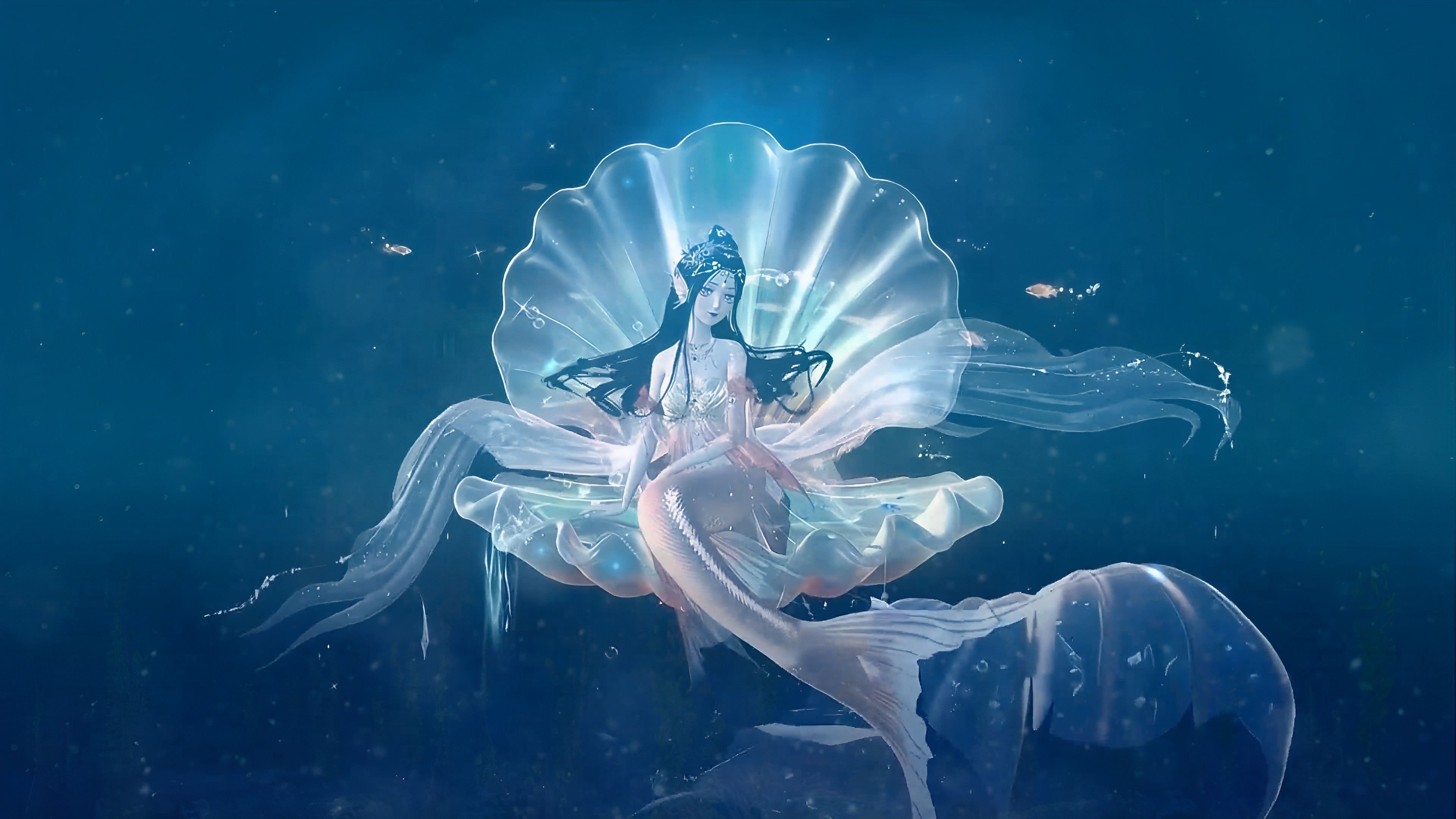 美人鱼高清4K壁纸