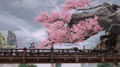 侍神令-桃花妖绝美变树