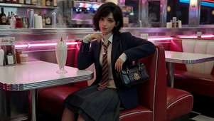 千禧甜酷少女