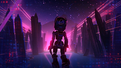 机器人穿梭~【高能酷炫版】