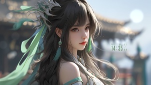 清纯甜美小师妹