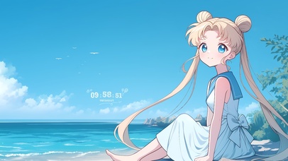 清凉海岸 月影兔