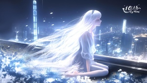 唯美月光少女