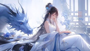 青龙国风少女