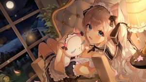 4K清纯可爱猫耳少女
