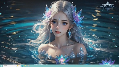 美丽动人の水凝花花神