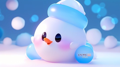 可爱小雪人