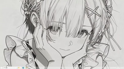 简笔画女孩