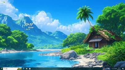 护眼主题 小渔屋