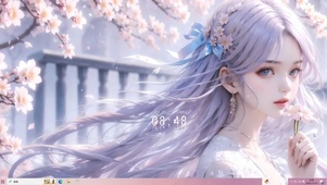 4k樱花女孩