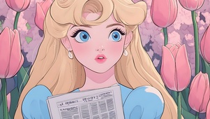 优雅治愈可爱公主