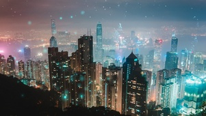 夜灯城市
