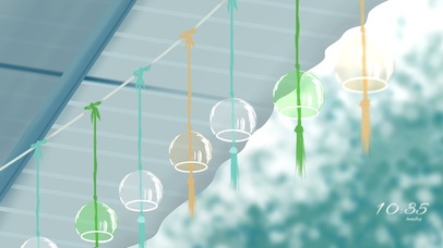 夏日清新文艺风铃