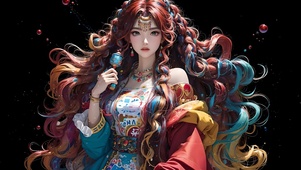 藏族美少女