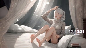 文静唯美女孩