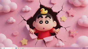 调皮捉迷藏小新主题