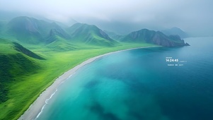 唯美的海岸