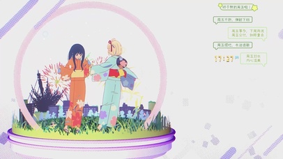 4K  简约可爱少女