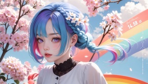 动漫时尚少女
