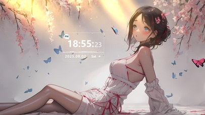 樱花蝴蝶美少女