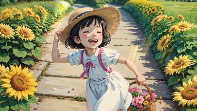 向日葵少女