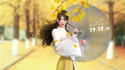 唯有银杏不负秋