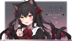 可爱の猫羽雫