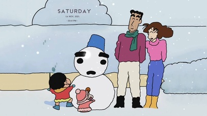 蜡笔小新快乐一家