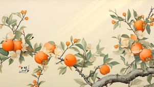 阳光桔子树