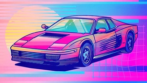 蒸汽波 汽车