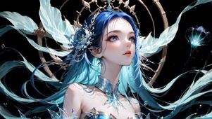 水中美少女
