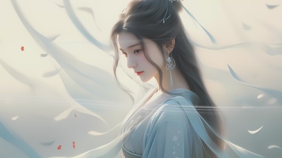 【4K】唯美汉服古风少女