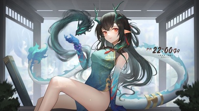 4K国风明日方舟夕