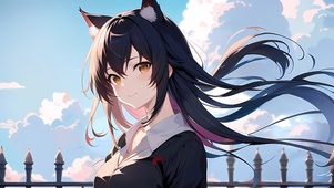 横屏猫女飘飘