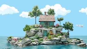 迷你海岛小屋