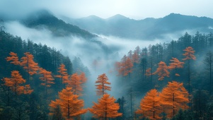 云雾山林