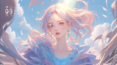 4K 甜美清新女孩