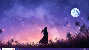 月下少女