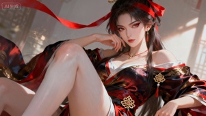 赤绫金缕・国风艳姬