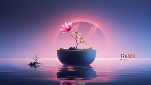 空朦花香溢