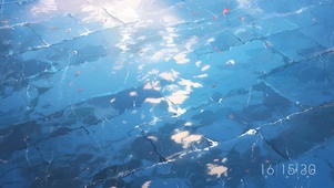 碧蓝涟漪