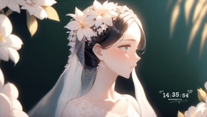 婚纱女孩